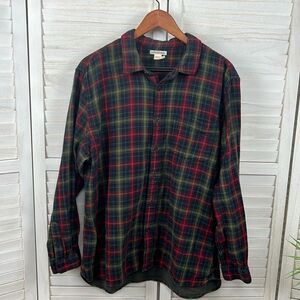 3/$25 Carbon 2 Cobalt Plaid Button Down Flannel Shirt XL